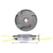 Universal Aluminum Grass Trimmer Head Replacement with Durable Cables for Lawn Mower and Brush Cutter