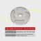 Universal Aluminum Grass Trimmer Head Replacement with Durable Cables for Lawn Mower and Brush Cutter