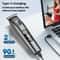 Electric Hair Clipper, Beard & Nose Hair Trimmer Cordless Grooming Kit for Men