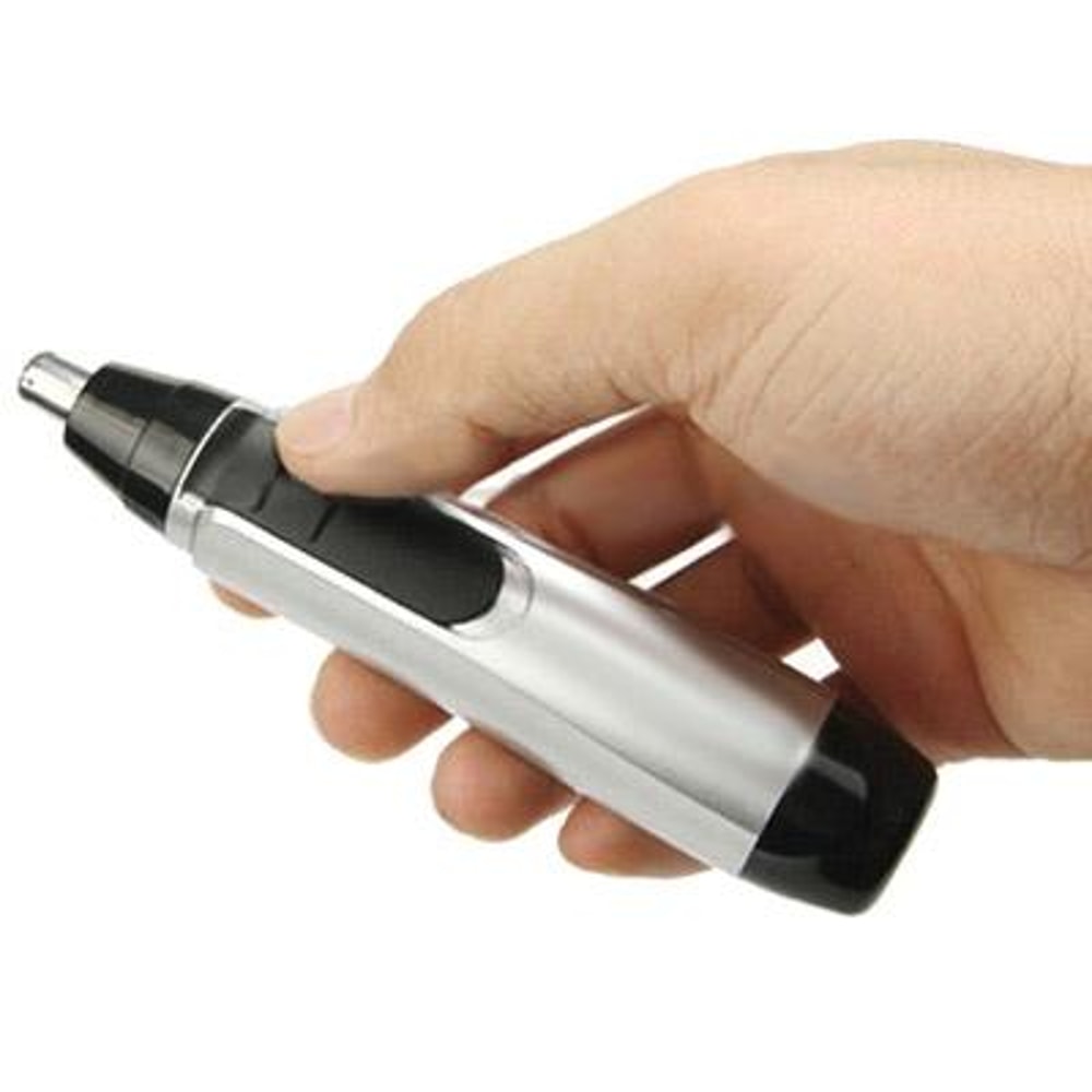 Electric Nose & Ear Hair Trimmer Waterproof Battery Operated Grooming Razor for Men and Women