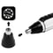 Electric Nose & Ear Hair Trimmer Waterproof Battery Operated Grooming Razor for Men and Women