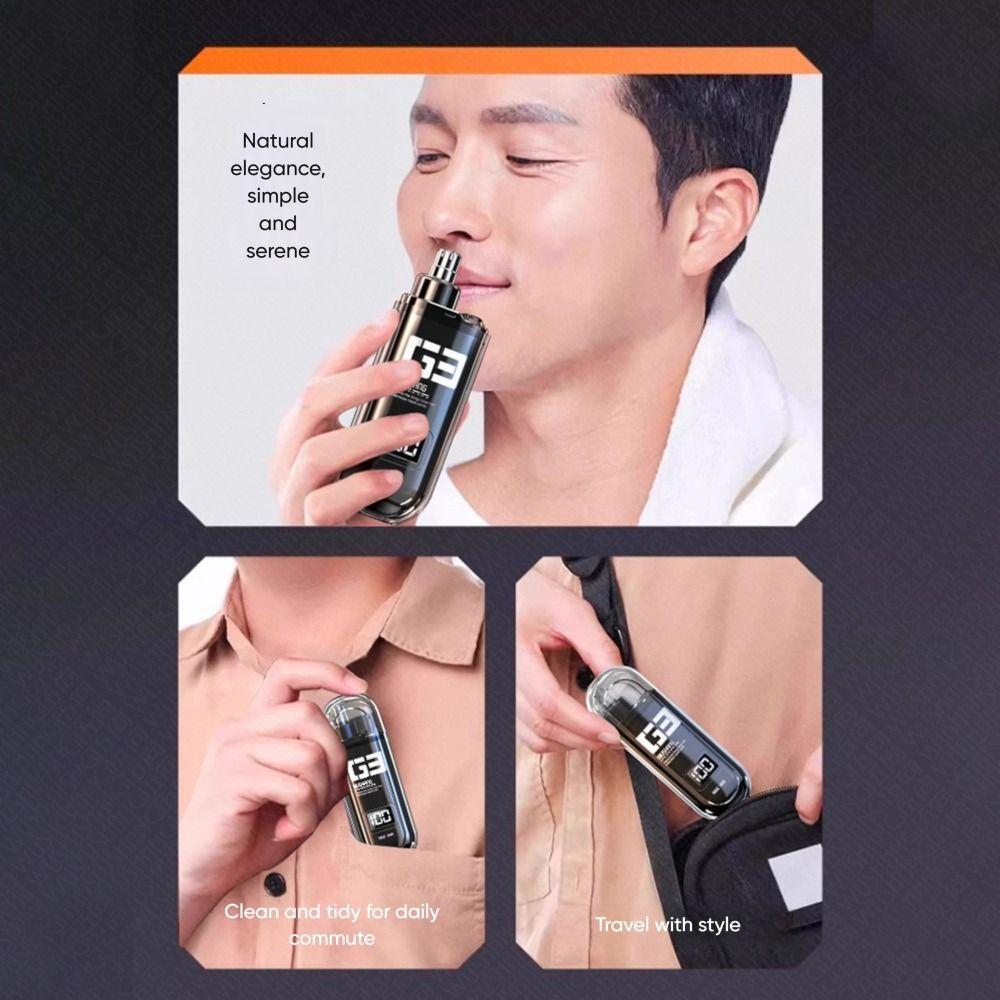 Rechargeable USBC Nose Hair Trimmer Electric Painless Grooming Tool For Men 7