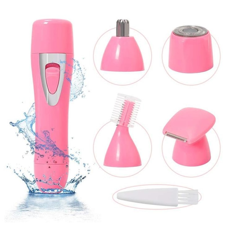 USB Rechargeable Nose Hair Trimmer, Electric Shaver & Eyebrow Groomer