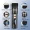 Men Electric Hair Trimmer LCD Digital Display Cordless Hair Clipper USB Rechargeable