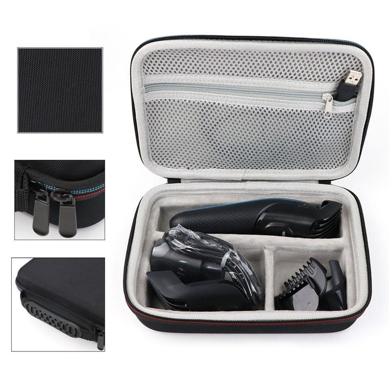 Storage Case for Braun Beard Trimmer & Hair Clipper Travel Organizer