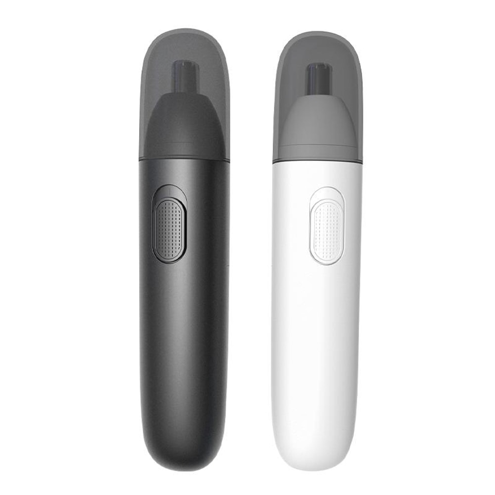 Portable USB Rechargeable Electric Nose Hair Trimmer Safe Rotary Grooming Tool for Men & Women