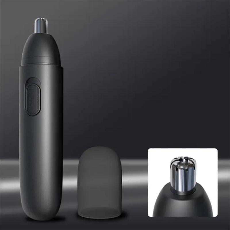 Portable USB Rechargeable Electric Nose Hair Trimmer Safe Rotary Grooming Tool for Men & Women