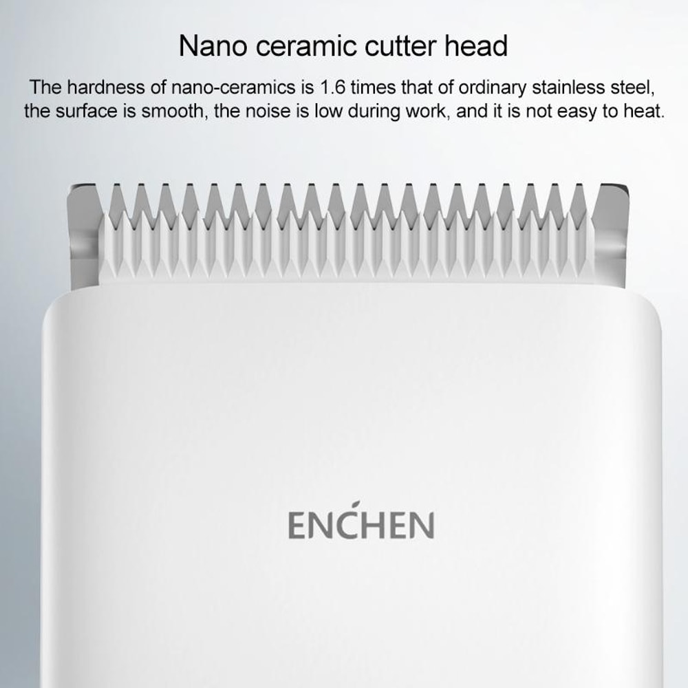 Xiaomi Enchen Boost Electric Hair Trimmer Fast Charging Quiet Cordless Haircut Machine