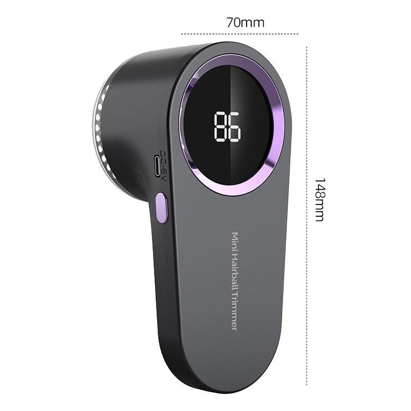 Smart Digital Fabric Shaver Portable Electric Lint Remover for Clothes