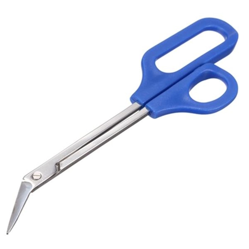 Long Reach Toenail Scissors for Seniors Easy Grip Ergonomic Nail Cutter