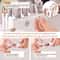 Electric Eyebrow Trimmer for Women USB Rechargeable Eyebrow Shaver with LED Light Precision Facial Hair Remover