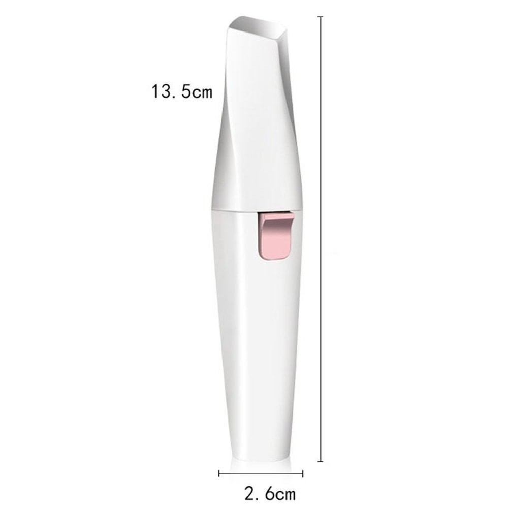 Electric Eyebrow Trimmer for Women USB Rechargeable Eyebrow Shaver with LED Light Precision Facial Hair Remover