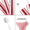 Waterproof Rechargeable Electric Eyebrow and Body Hair Trimmer for Women