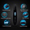 Waterproof Rechargeable Nose Hair Trimmer & Eyebrow Trimmer for Men Precision Grooming Tool