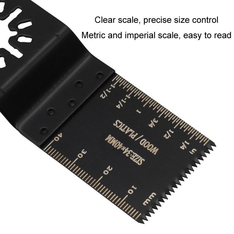 High Carbon Steel Multi Tool Saw Blades Set Precision oscillating saw blades for Wood Metal Cutting