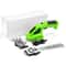Cordless Electric Fence Trimmer Li-Ion Battery Pruning Tool Motorized Hedge Cutter for Garden Maintenance