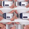 Rechargeable Electric Shaver for Men with Reciprocating Blade & Temple Trimmer
