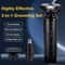Electric Shaver Nose Hair & Sideburn Trimmer Rechargeable Waterproof Grooming Kit