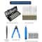Printer Tool Kit Model Cleaning Tools, Carving Knife & Needle File Set for Precision Finishing