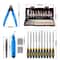 Printer Tool Kit Model Cleaning Tools, Carving Knife & Needle File Set for Precision Finishing