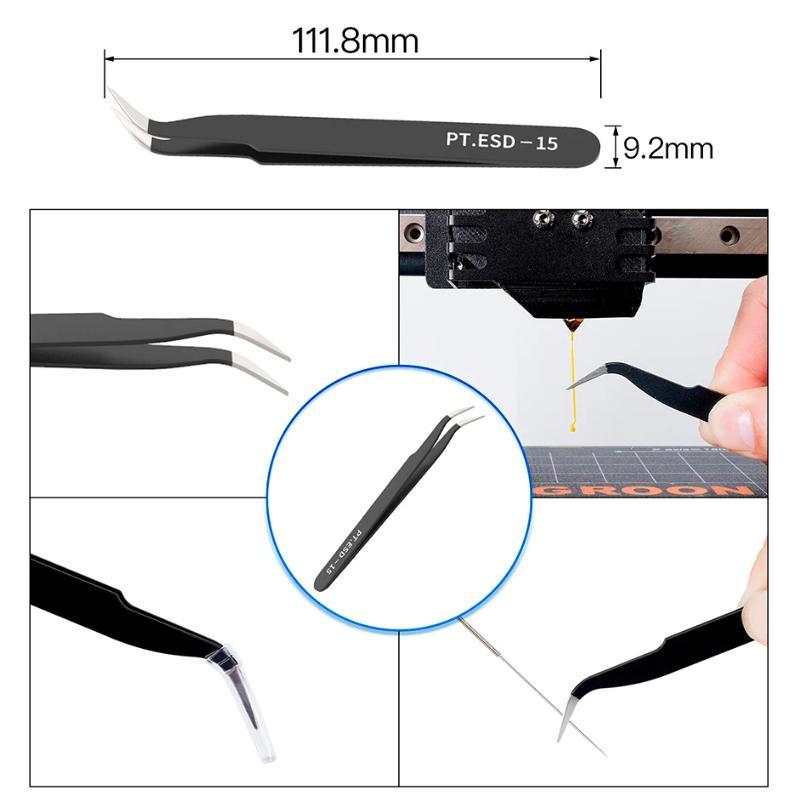 Printer Tool Kit Model Cleaning Tools, Carving Knife & Needle File Set for Precision Finishing