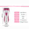 Women Body Hair Remover Trimmer Waterproof Rechargeable Face & Body Shaver for Women