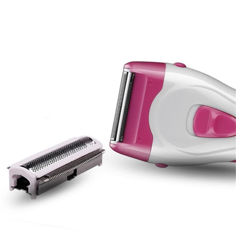 Women Body Hair Remover Trimmer Waterproof Rechargeable Face & Body Shaver for Women