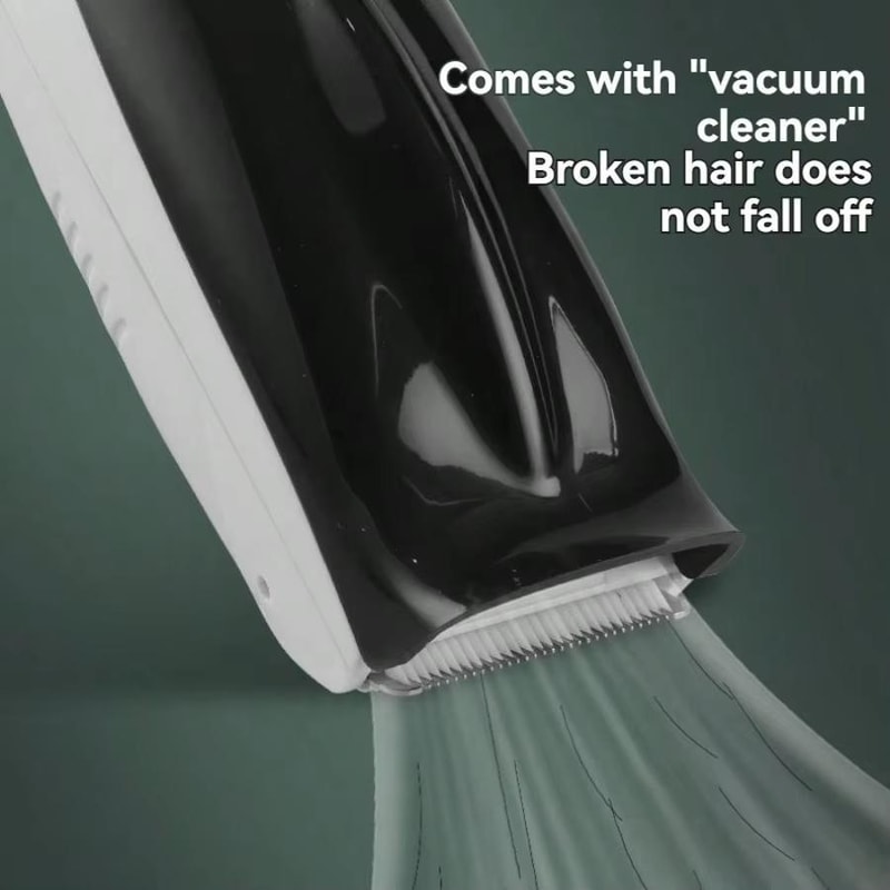 Rechargeable Low Noise Baby Hair Trimmer & Pet Friendly Hair Clipper for Safe Home Grooming