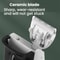 Rechargeable Low Noise Baby Hair Trimmer & Pet Friendly Hair Clipper for Safe Home Grooming