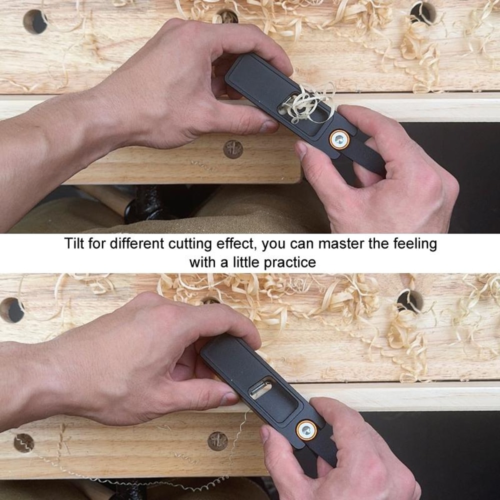 Woodworking Edge Trimmer Manual Edge Banding Deburring Tool Carbide Planer