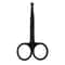Stainless Steel Nose Hair Scissors with Round Tip Safety Design Precision Facial Grooming Trimmer