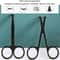 Stainless Steel Nose Hair Scissors with Round Tip Safety Design Precision Facial Grooming Trimmer