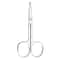Stainless Steel Nose Hair Scissors with Round Tip Safety Design Precision Facial Grooming Trimmer