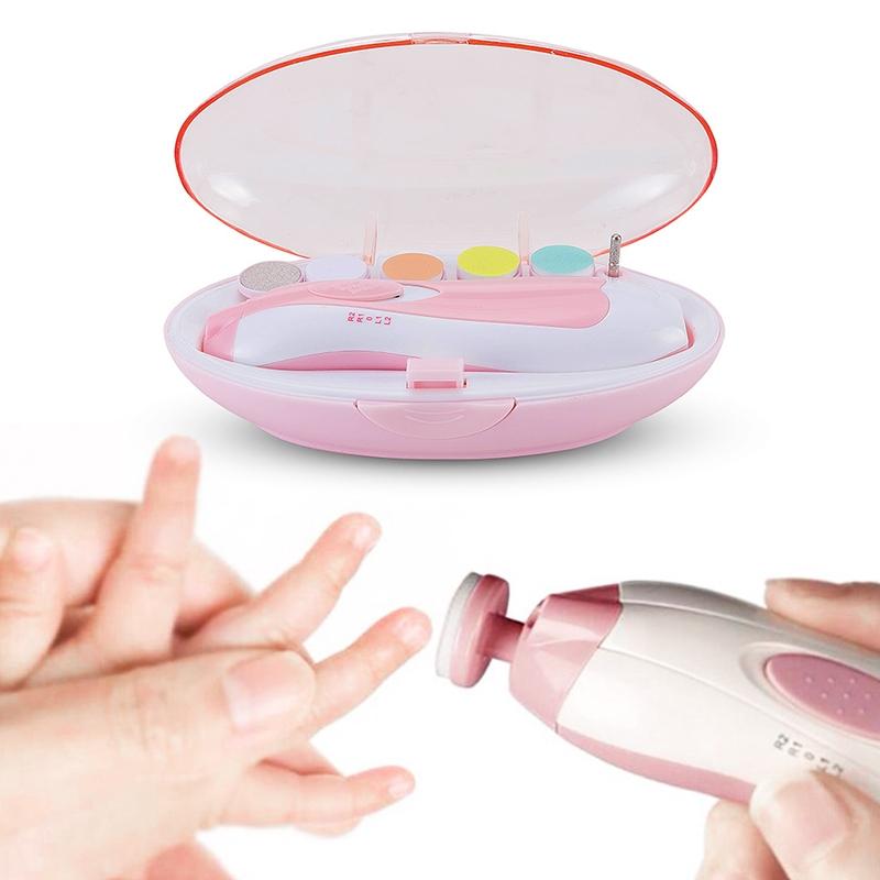 Electric Baby Nail Trimmer Safe Nail Clipper for Infants and Kids