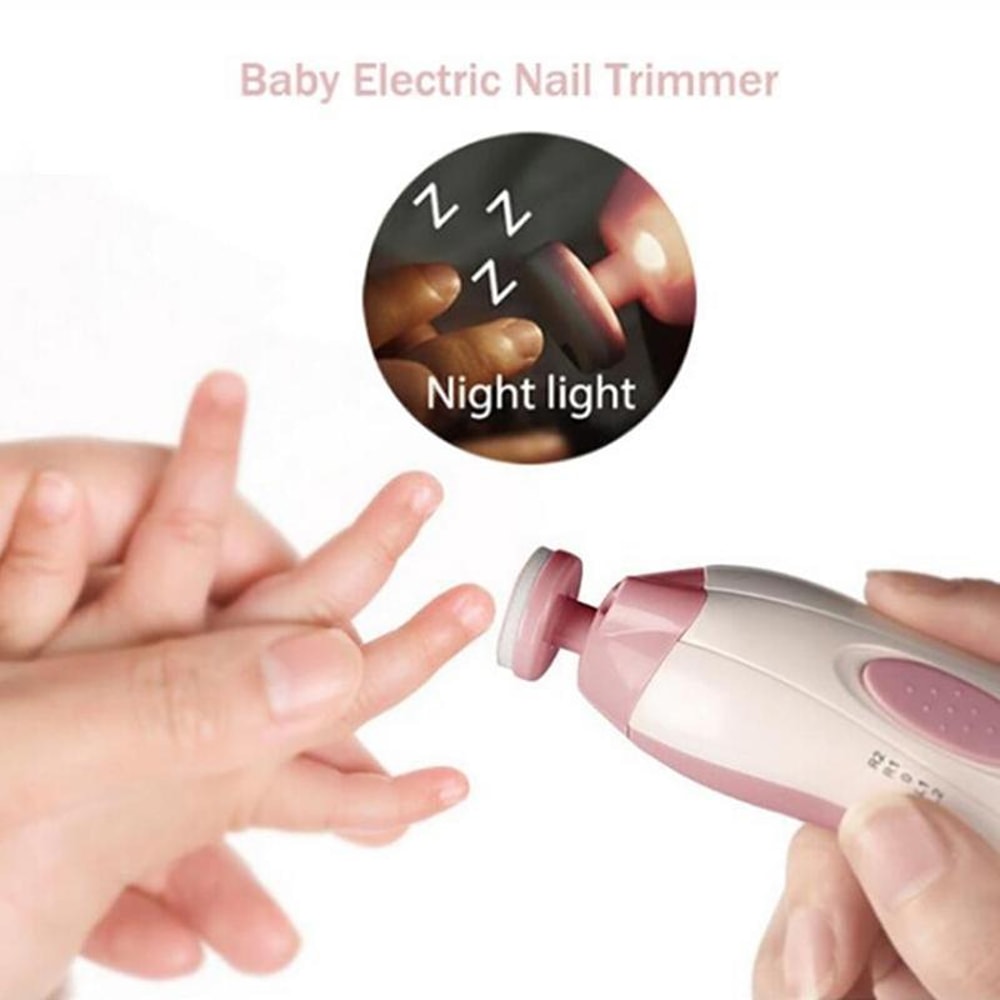 Electric Baby Nail Trimmer Safe Nail Clipper for Infants and Kids
