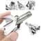 Stainless Steel Manual Nose Hair Trimmer Unisex Nose Hair Grooming Tool & Cutter