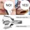 Stainless Steel Manual Nose Hair Trimmer Unisex Nose Hair Grooming Tool & Cutter