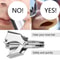 Stainless Steel Manual Nose Hair Trimmer Unisex Nose Hair Grooming Tool & Cutter