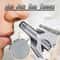 Stainless Steel Manual Nose Hair Trimmer Unisex Nose Hair Grooming Tool & Cutter