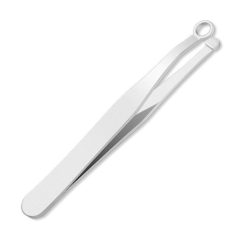 Stainless Steel Nose Hair Clip Nose Trimmer Manual Grooming Ring Set