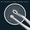 Stainless Steel Nose Hair Clip Nose Trimmer Manual Grooming Ring Set