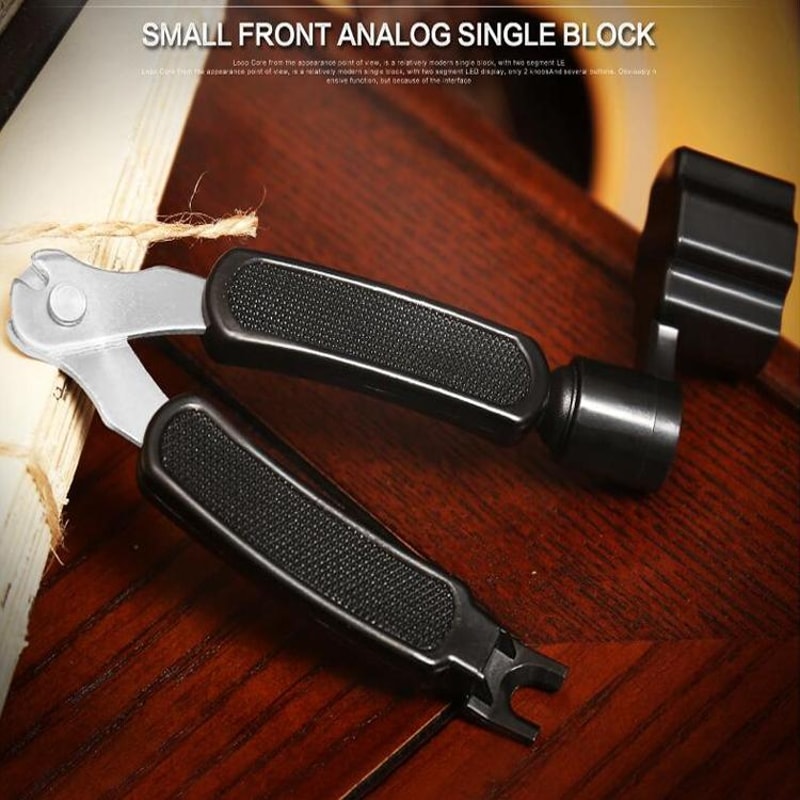 Guitar String Winder Cutter Clamp Tool for Fast String Changing