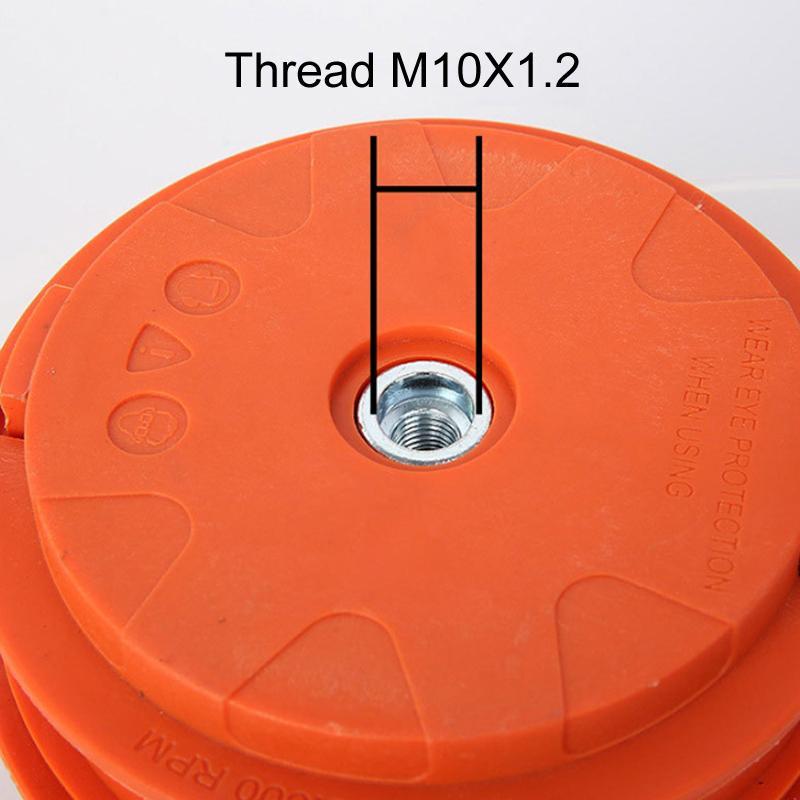 Automatic Rope Changing Brush Cutter & String Trimmer Head Aluminum No Removal Design
