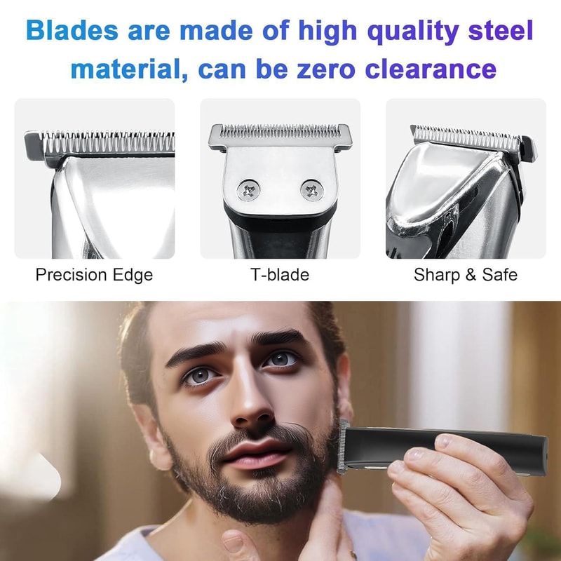 High-Precision WAHL Replacement Clipper Blades T-Blade for Smooth Close Trimming