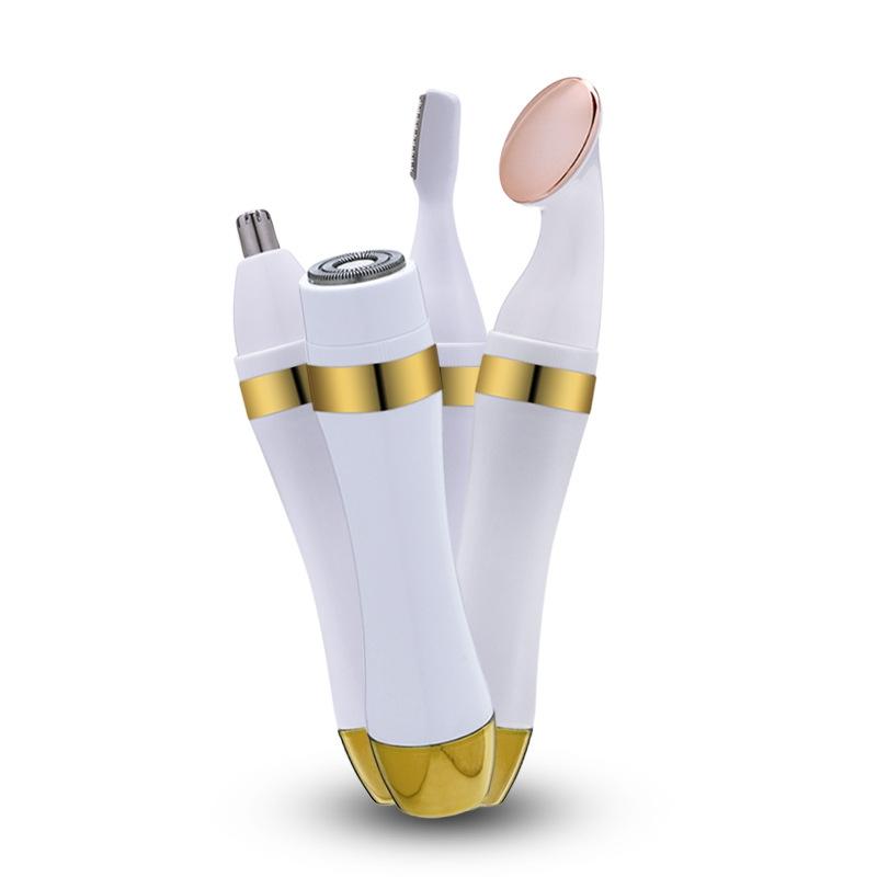 Electric Shaver for Women with Eyebrow Trimmer and Facial Hair Remover Kit