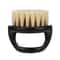 Portable Men Shaving Brush Ring Handle Haircut Cleaning Beard Brush ABS Travel Grooming Tool 1