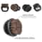 Portable Men Shaving Brush Ring Handle Haircut Cleaning Beard Brush ABS Travel Grooming Tool 2
