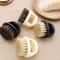 Portable Men Shaving Brush Ring Handle Haircut Cleaning Beard Brush ABS Travel Grooming Tool 6