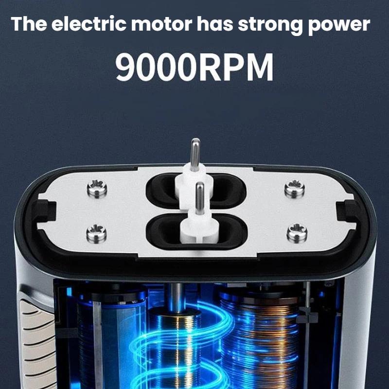 Blade Reciprocating Electric Shaver Waterproof Cordless Razor
