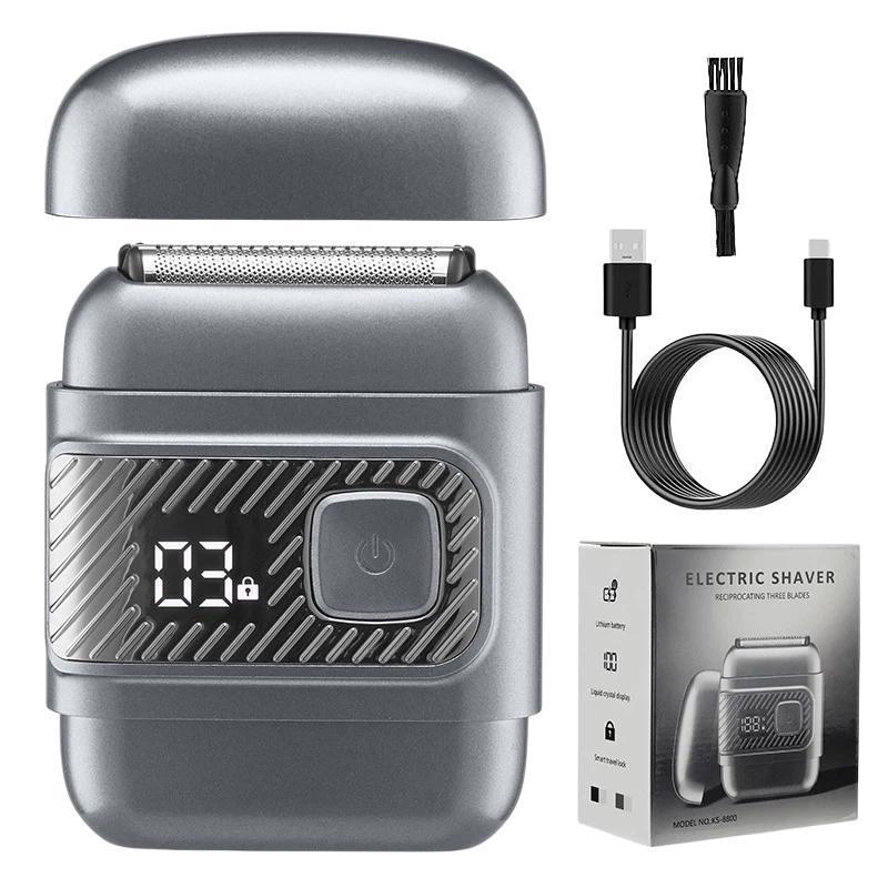 Blade Reciprocating Electric Shaver Waterproof Cordless Razor